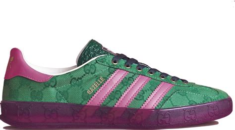 adidas gucci green gazelle|gucci gazelle green sneakers.